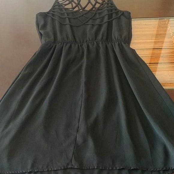 Studio Y Spaghetti Strap Black Dress - Picture 7 of 11